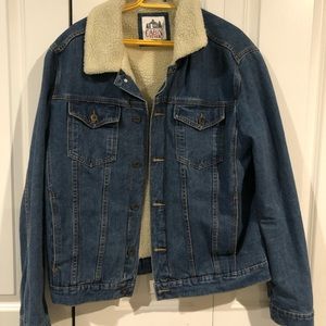 Sherpa lined Jean Jacket | Urban Planet